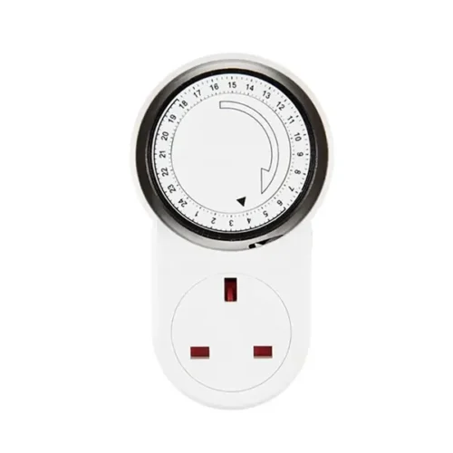 Timer with Plug Eurolamp 24Hour