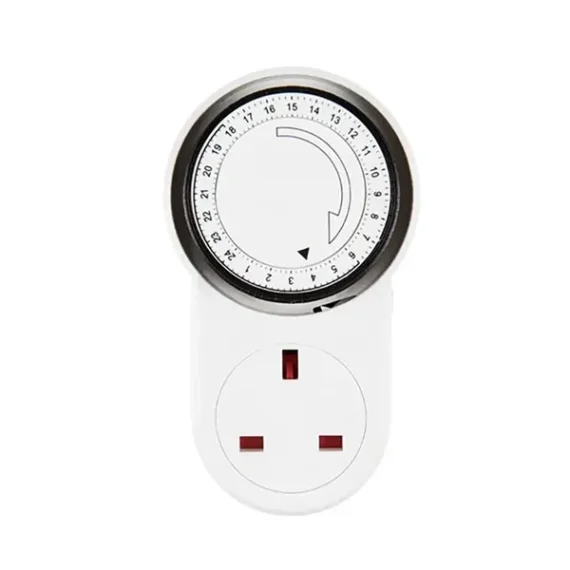 Timer with Plug Eurolamp 24Hour
