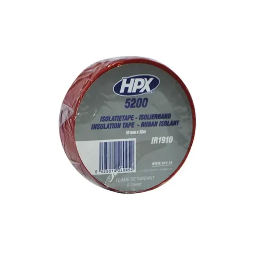 Electrical Insulation Tape HPX Red 19mm x 10m