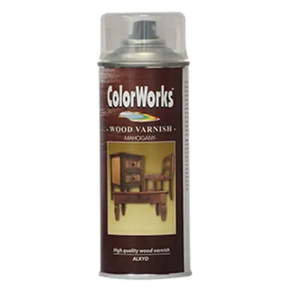Σπρέι Βερνίκι Ξύλου Motip Colorworks Μαόνι