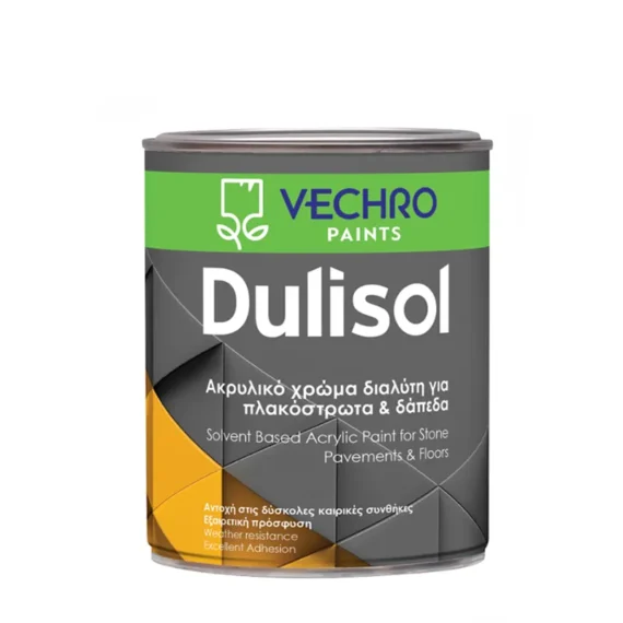 Floor Paint Thinner Base Vechro Dulisol 2.5lt Green