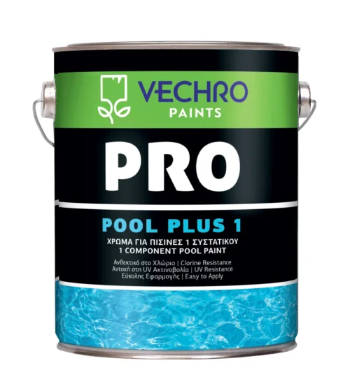 Pool Paint Vechro Pool Plus 4lt White
