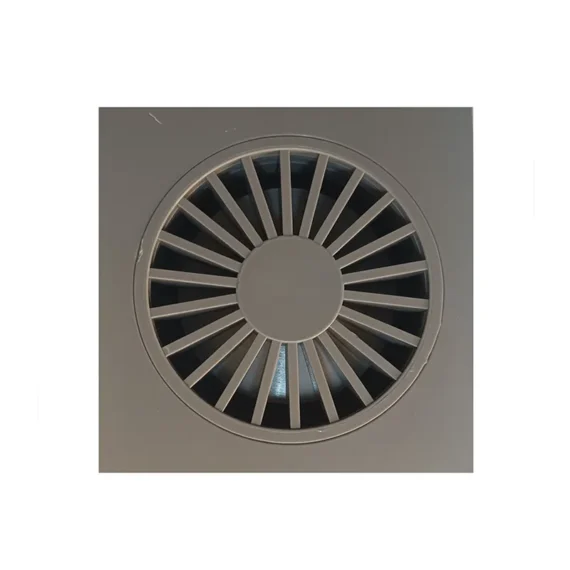 Drain Plastic Grey 10 x 10cm x 2"