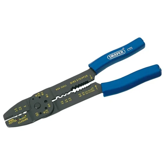 Crimping Tool Draper 5 Way And Terminal Kit