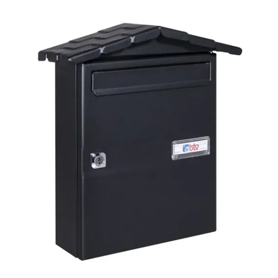 Letterbox BTV Chalet Black