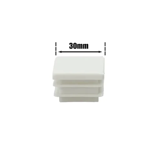 Ποδαράκια Τετράγωνα Φτερωτά Ασπρα 30 x 30mm