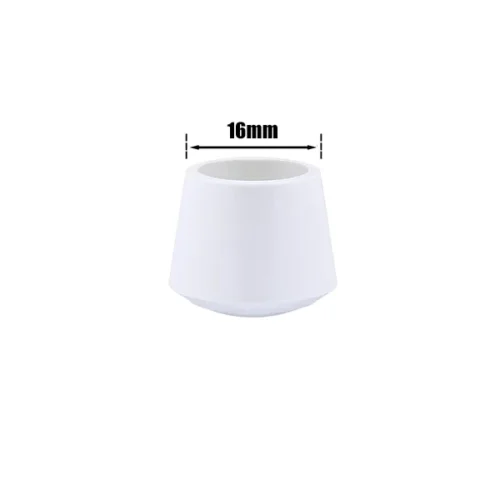 Chair Leg Cap Round White 16mm