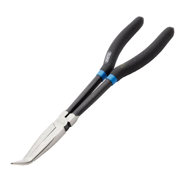 Long Nose Plier Draper Bent (Choose Size)
