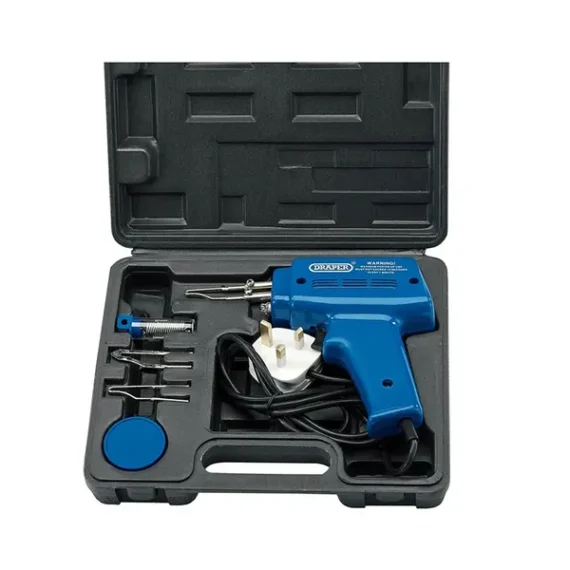 Soldering Gun Kit Draper 230V 100W