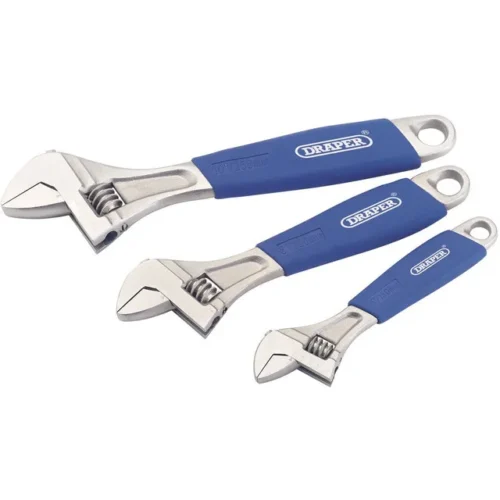 Adjustable Wrench Set Draper (3pcs)