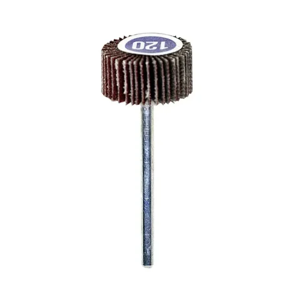 Flapwheels of standard corundum (10mm x 20mm)