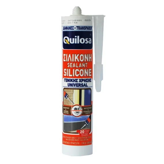 Sealant Silicone Quilosa Clear