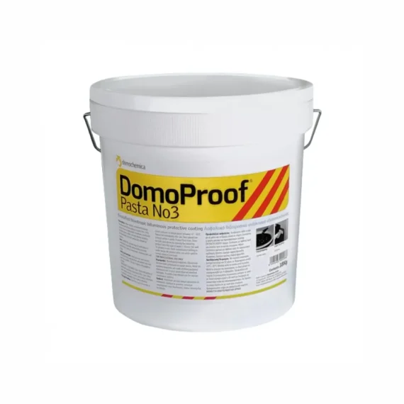 Ασφαλτική Μπογιά Βάσης Νερού Domoproof Pasta No.3 (18kg)