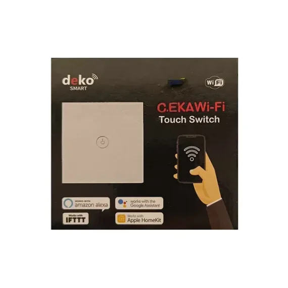 Διακόπτης Ηλεκτρολόγου Deko με Wifi