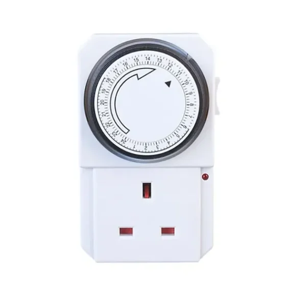Timer with Plug 24 Hour