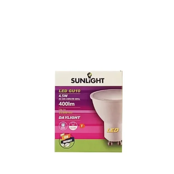 Λάμπα Spot Light LED Sunlight GU10 4.5W Daylight-6500K