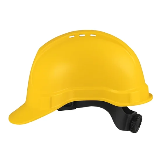 Safety Helmet Eltech Adjustable Yellow