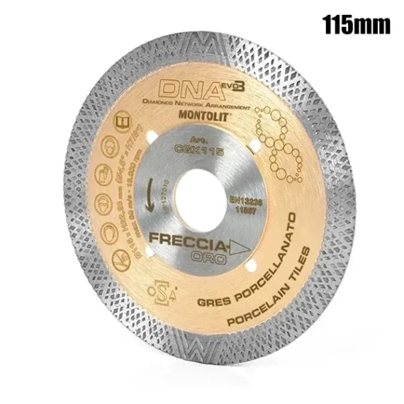 Αδαμαντοφόρος Δίσκος Montolit Κεραμικά CGX115 (115mm)