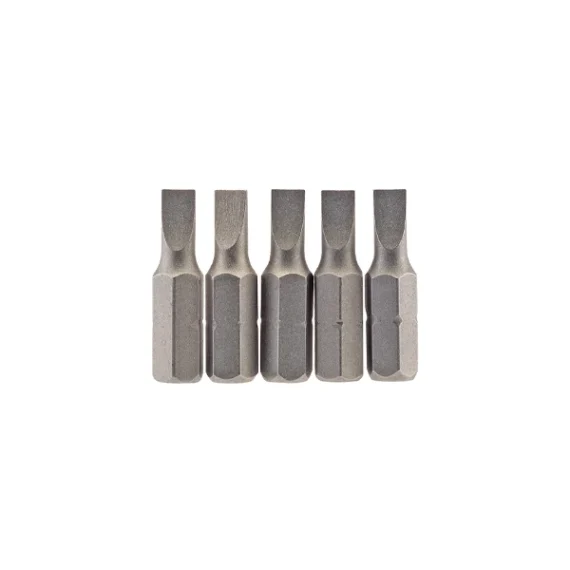Bits Draper Plain Slot 5.5 x 25mm (5pcs)