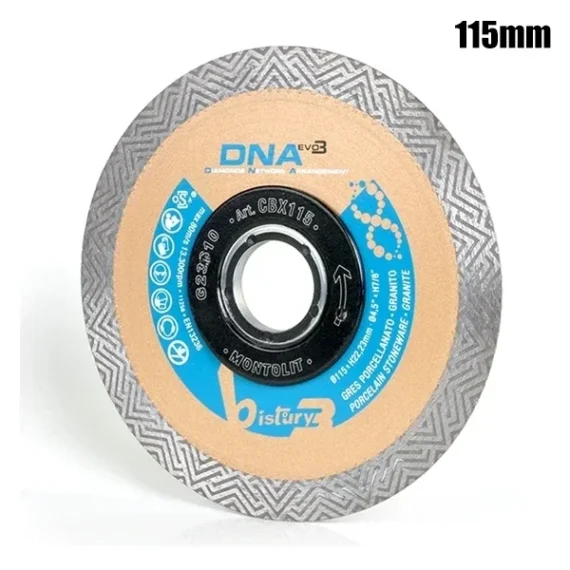 Αδαμαντοφόρος Δίσκος Montolit Γρανίτη CBX115 (115mm)