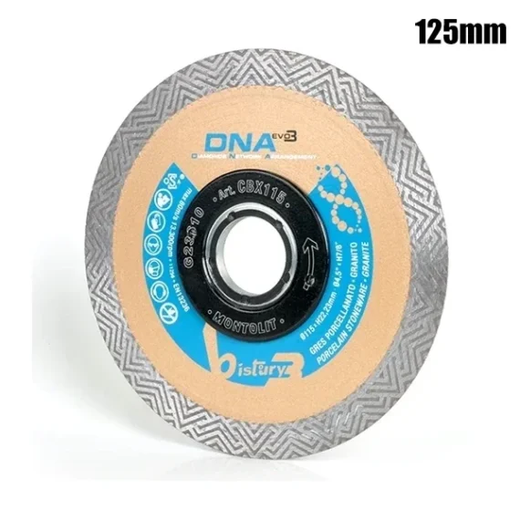 Αδαμαντοφόρος Δίσκος Montolit Γρανίτης CBX125 (125mm)