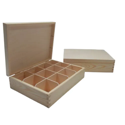Wooden Tea Box (12 Cases)