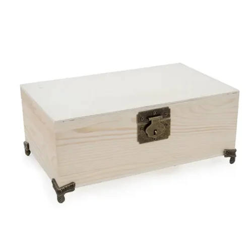 Wooden Jewelry Box (25 x 15 x 9.5cm)