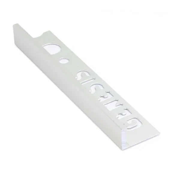 Tile Trim Genesis Elbow Aluminium Satin 12 mm x 2.5m