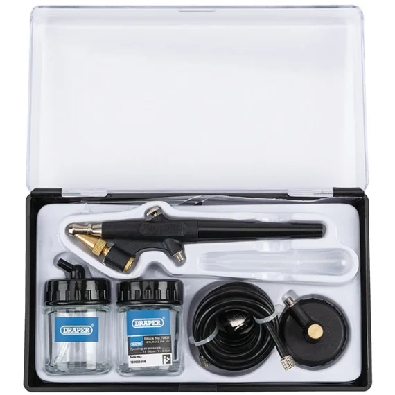 Air Brush Set Draper (7pcs)