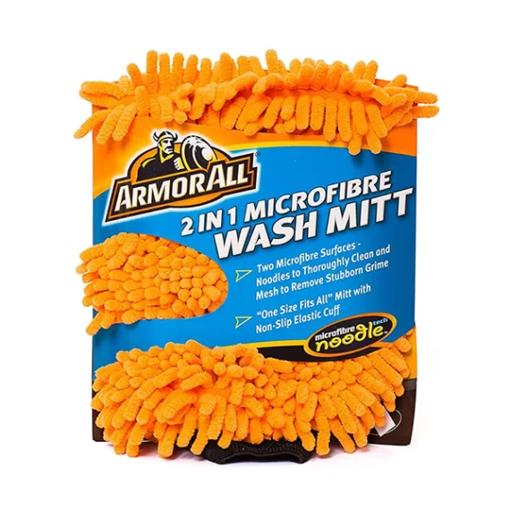 Car Wash Mitt Armorall Microfiber 2 in 1
