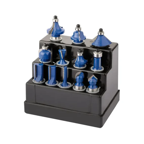 Router Bit Set Draper 1/2" (12 Piece)