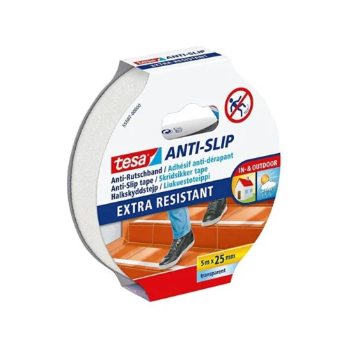 Anti Slip Tape Tesa White 25mm x 5m