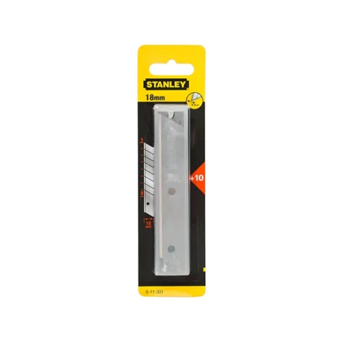 Knife Blades Stanley 18 mm Blister (10pcs)