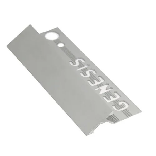 Tile Trim Genesis Aluminium Ramp Satin 12mm x 2.5m