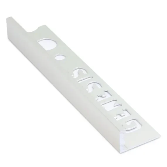 Tile Trim Genesis Elbow Aluminium Gloss 10mm x 2.5m