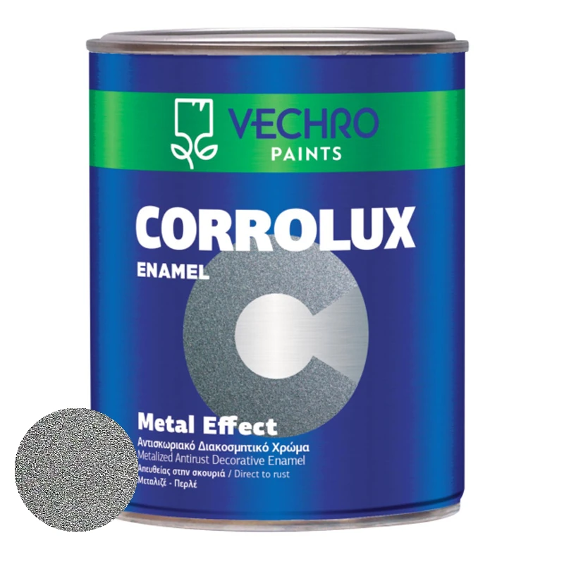 Αντισκοριακή Μπογιά Vechro Corrolux Metal Effect Αλουμίνιο