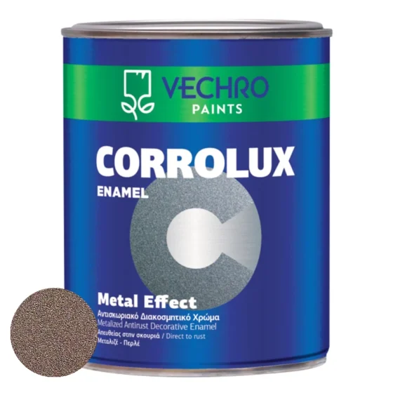 Αντισκοριακή Μπογιά Vechro Corrolux Metal Effect Ροδονίτης
