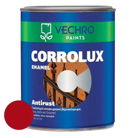 Anticorrosion Paint Vechro Corrolux Red Agriokeraso