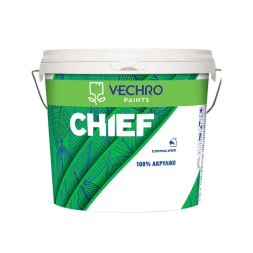 Exterior Paint Vechro Chief Acrylic White (Choose Size)