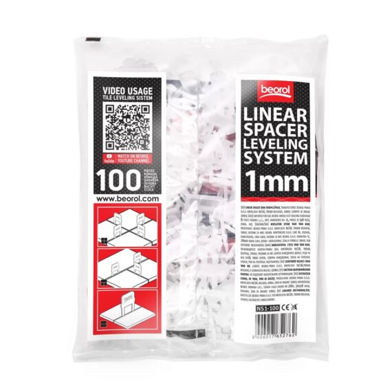 Linear Spacer Beorol 1.5mm (100pcs)