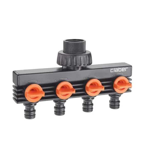 Tap Connector Claber Quadruble