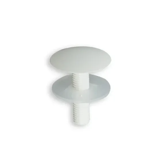 Basin Waste Plug Plastisan White