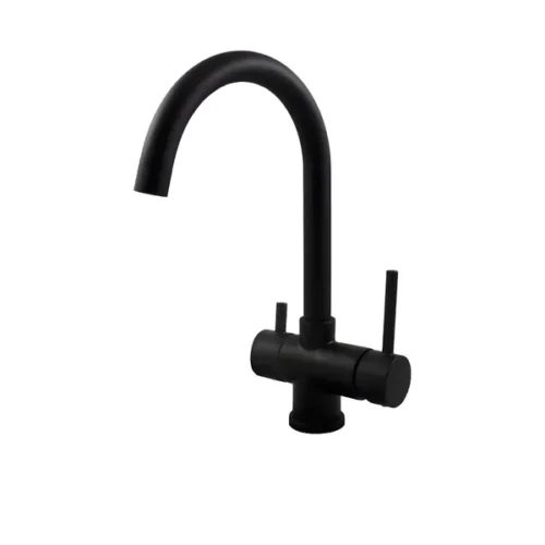 Μίξερ Κουζίνας 3-Way Paffoni Black Matt SK190NO