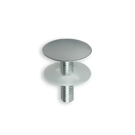 Basin Waste Plug Plastisan Nickel