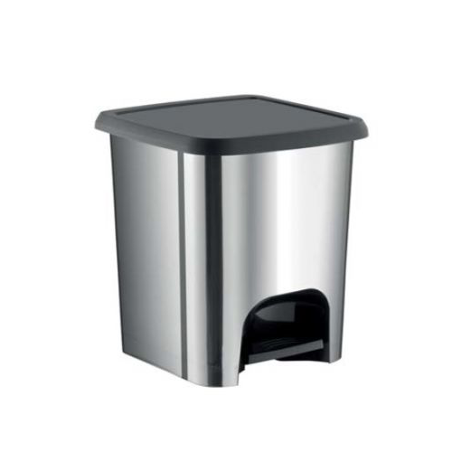 Κάλαθος Μπάνιου Toyma Chrome 4L