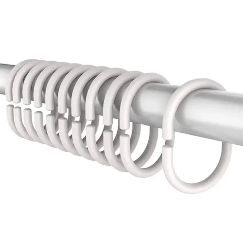 Shower Curtain Rods Plastisan (12pcs)