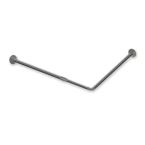 Bath Curtain Rod Plastisan Angle 80 x 180cm