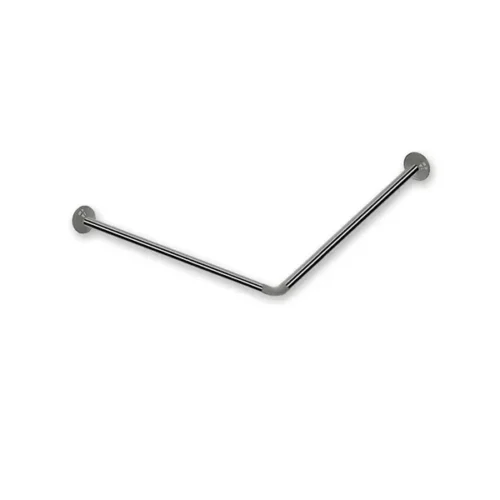 Bath Curtain Rod Plastisan Angle 80 x 80cm