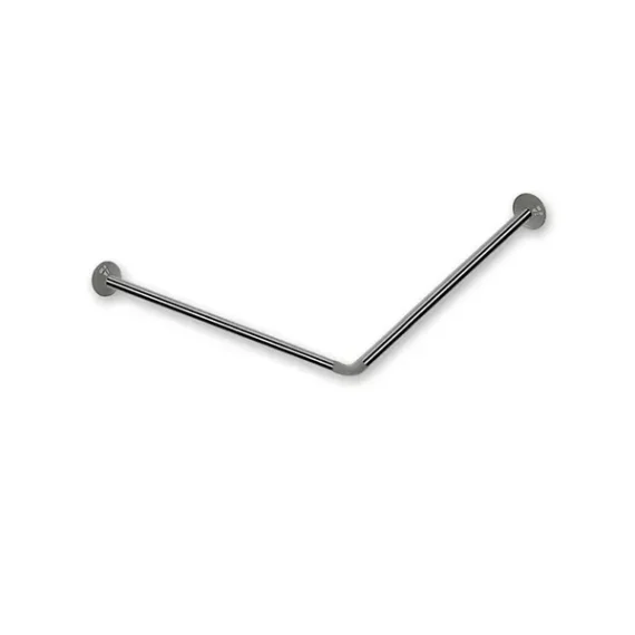 Bath Curtain Rod Plastisan Angle 80 x 80cm