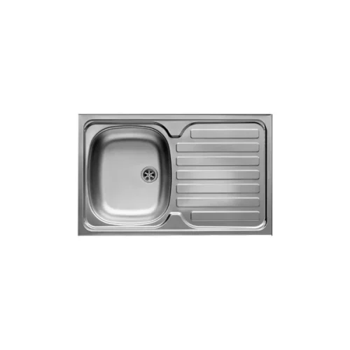 Sink Single with Plate Rack Rodi 86 x 50cm